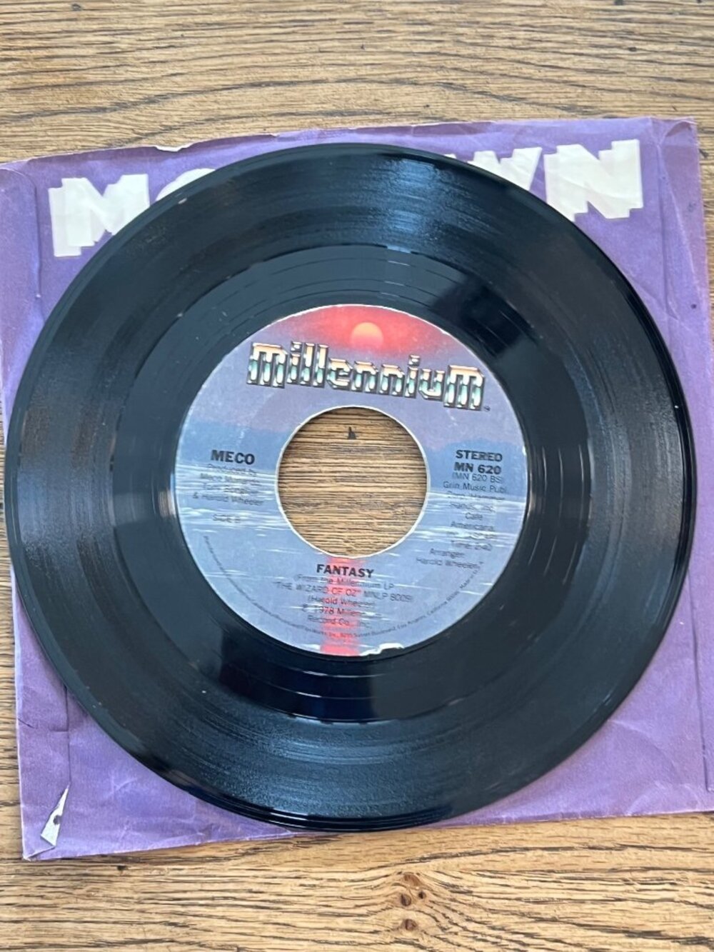 Meco - Themes From The Wizard Of Oz / Fantasy - Millennium MN 620 - 7" 45 RPM
